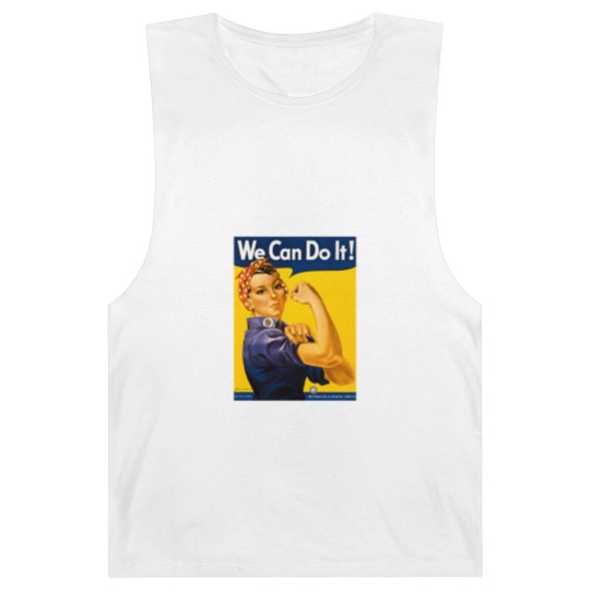 Discover We Can Do It! Rosie the Riveter Vintage WW2 Barnard Tanks