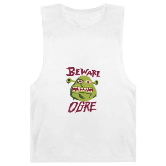 Discover Beware Ogre Shrek Sign Classic Barnard Tanks
