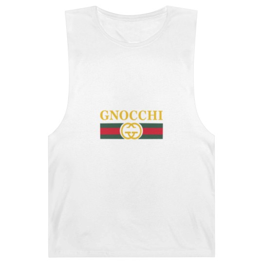 Discover Funny Gnocchi Pasta Logo Barnard Tanks