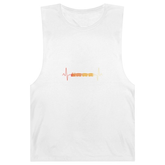 Discover train locomotive heartbeat retro Barnard Tanks