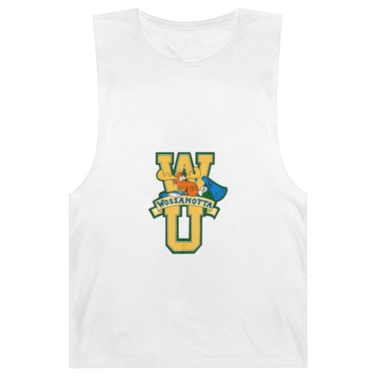 Discover Rocky and Bullwinkle Wossamotta U Logo Barnard Tanks