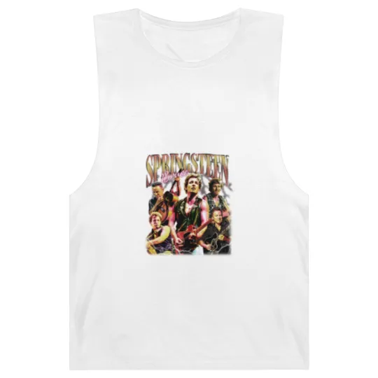 Discover Bruce Springsteen Graphic Bruce Springsteen Barnard Tanks