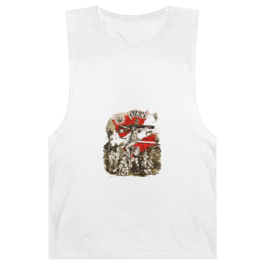 Discover Vintage 1991 Ozzy Osbourne Cross Graphic Barnard Tanks