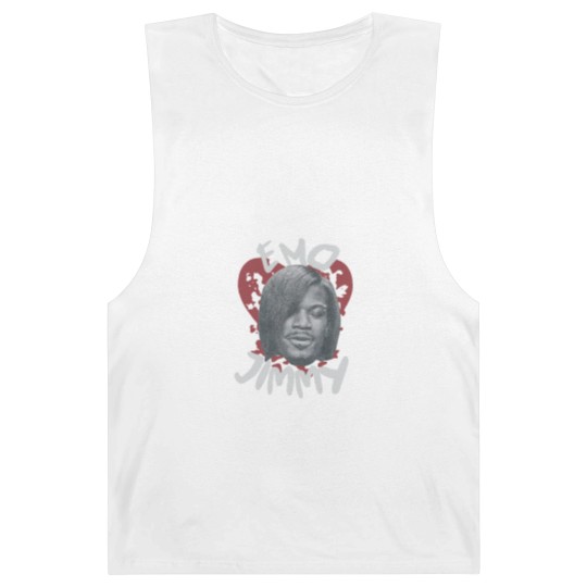 Discover Emo Jimmy Butler Barnard Tanks,  Retro American Basketball Bootleg Gift
