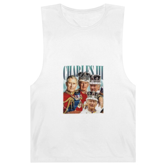 Discover Limited King Charles III Vintage Barnard Tanks