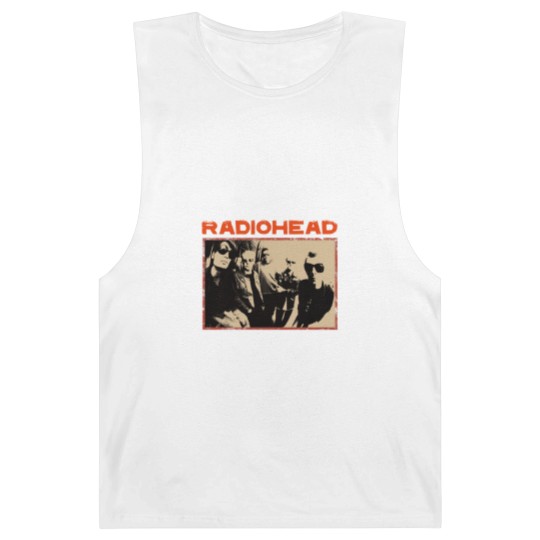 Discover Radiohead Cotton New Vintage Band Barnard Tanks