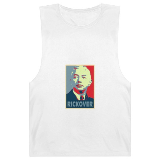 Discover Rickover, Rickover poster, Rickover Tribute Merch Barnard Tanks