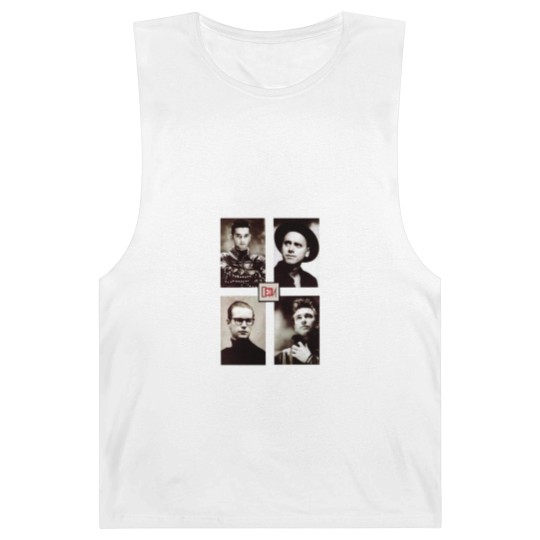 Discover Depeche Mode USA Tour 1988 Barnard Tanks, Depeche Mode Vintage Barnard Tanks, Depeche Mode Merch