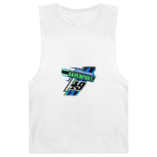 Discover Jonathan Davenport Late Model Dirt Track Blue Racing Graphic Barnard Tanks