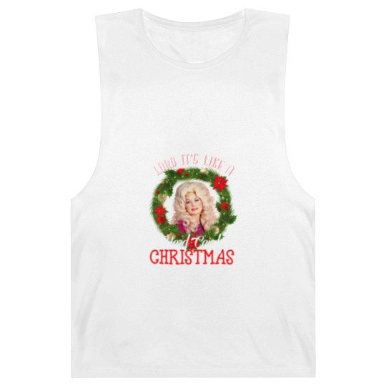 Discover Lord it's Like a Hard Candy Christmas Dolly Parton Holiday Barnard Tanks