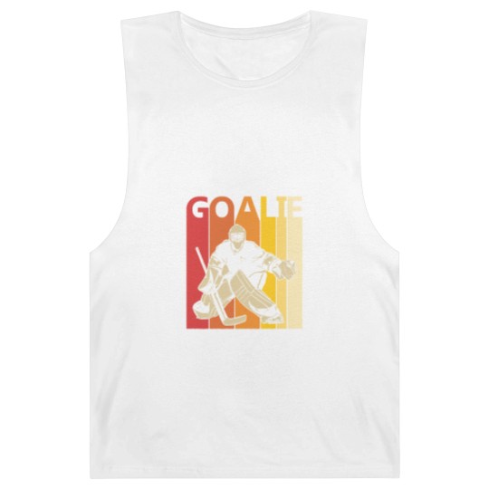 Discover Hockey Goalie T- Barnard Tanks Vintage Hockey Goalie T- Barnard Tanks Barnard Tanks