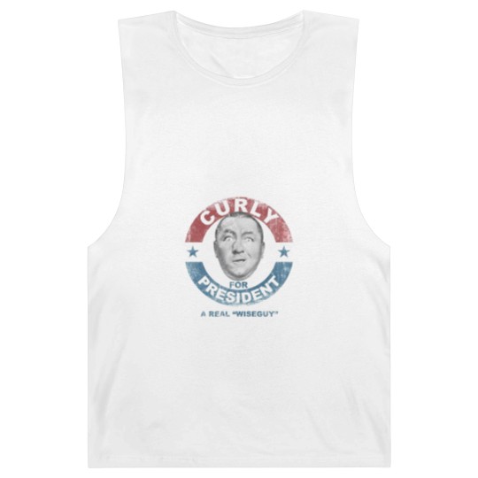 Discover Three Stooges Curly for President Barnard Tanks