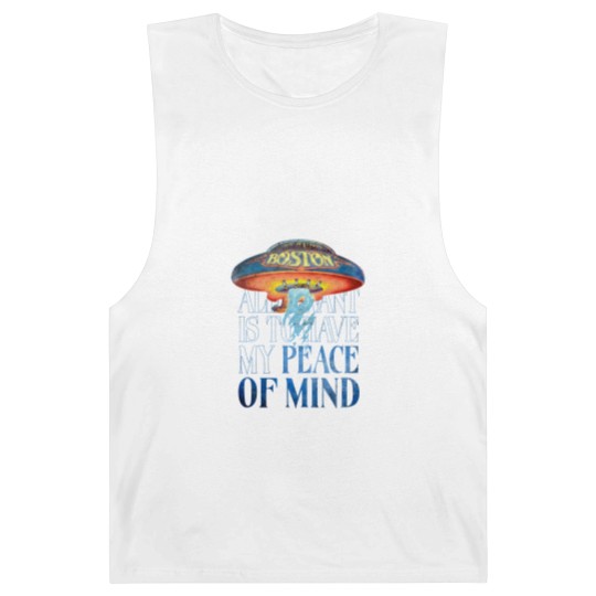 Discover Boston Unisex Barnard Tanks: Peace Of Mind