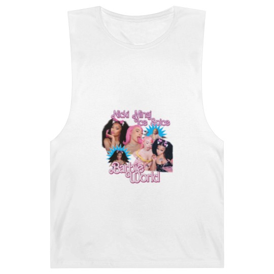 Discover Nicki Minaj x Ice Spice Barbie World Vintage Barnard Tanks