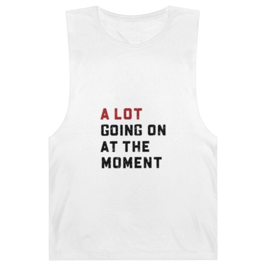 Discover A Lot Going On At The Moment Glitter Effect Barnard Tanks, Concert Barnard Tanks, TS Concert Barnard Tanks