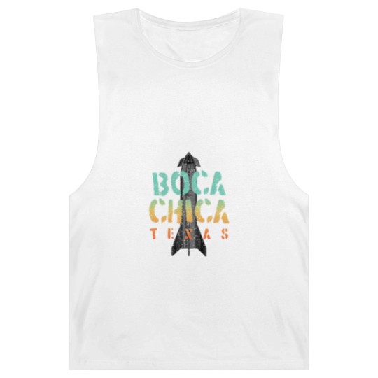 Discover Boca Chica Texas Starship Cool Retro Barnard Tanks