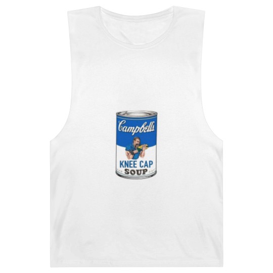 Discover Campbell's Kneecap Soup Graphic Barnard Tanks, Dan Campbell's Kneecap Soup Graphic