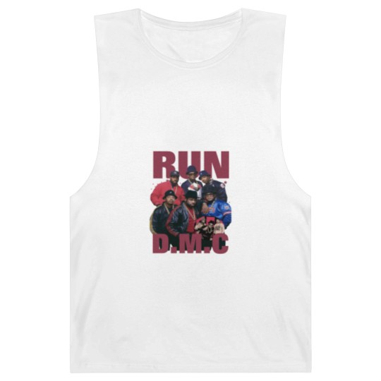 Discover Run D.M.C Streetwear Gifts Barnard Tanks Hip Hop 90s Vintage Retro Graphic Barnard Tanks Rap Barnard Tanks
