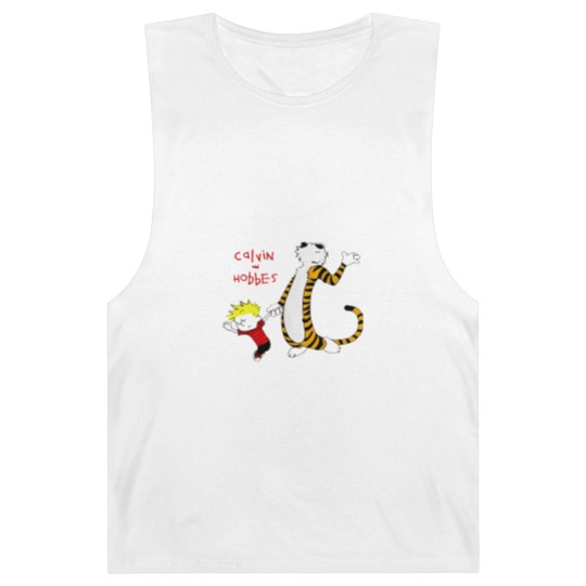 Discover Calvin and Hobbs Vintage Barnard Tanks