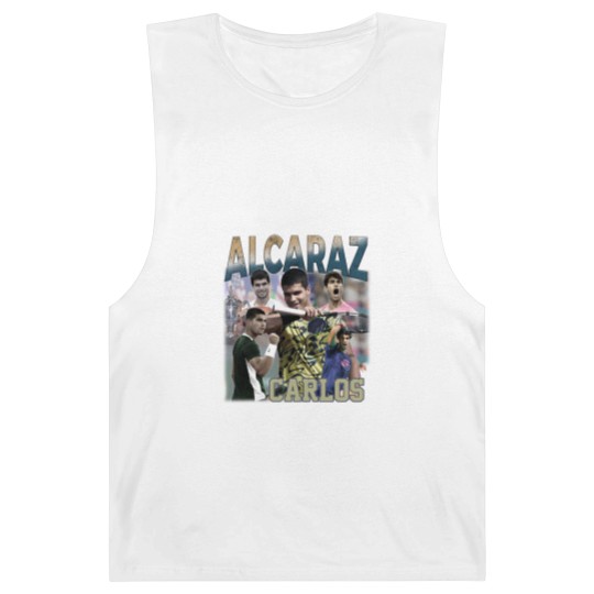 Discover Carlos Alcaraz Barnard Tanks, Carlos Alcaraz 90s Bootleg Barnard Tanks