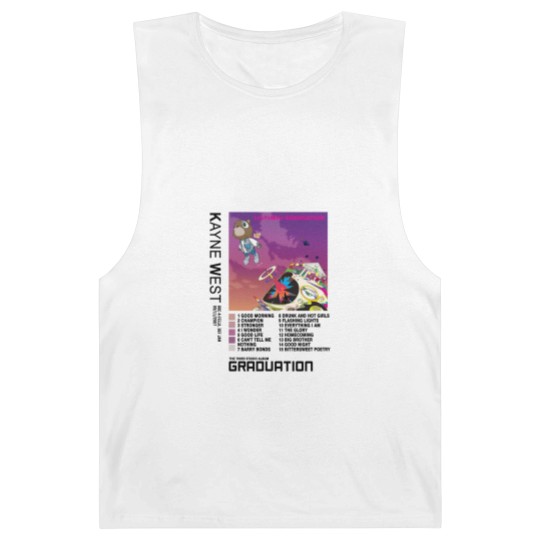 Discover NEW Kanye West Graduation Barnard Tanks, Kanye West Barnard Tanks