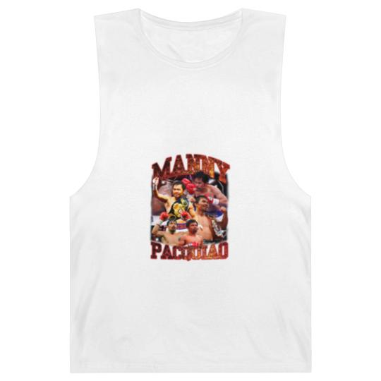Discover Manny PacMan Pacquiao Streetwear  Snow Wash Barnard Tanks