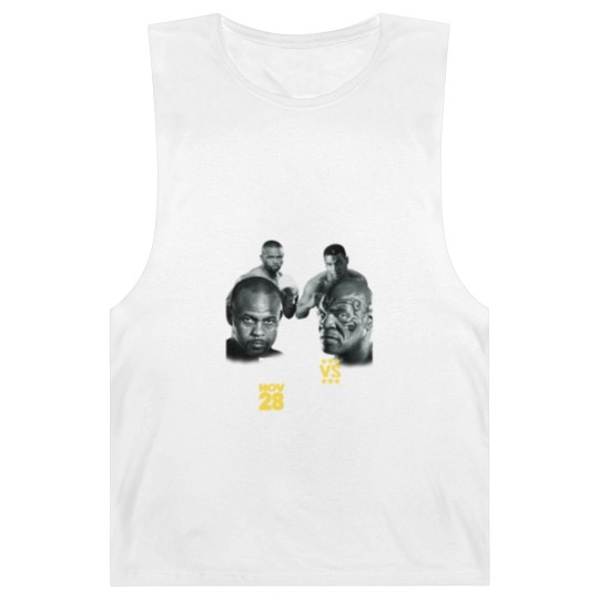 Discover Mike Tyson vs Roy Jones JR. Barnard Tanks Boxing Legends Super Fight Men's Barnard Tanks New