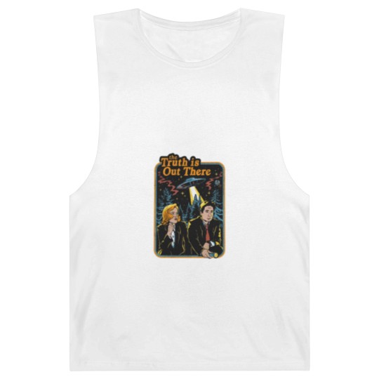 Discover The Truth Is Out There X FILES Barnard Tanks Unisex Gift Men Women, The X Files Barnard Tanks Gift For Fan, X Files Movie Barnard Tanks, X Files Vintage Barnard Tanks