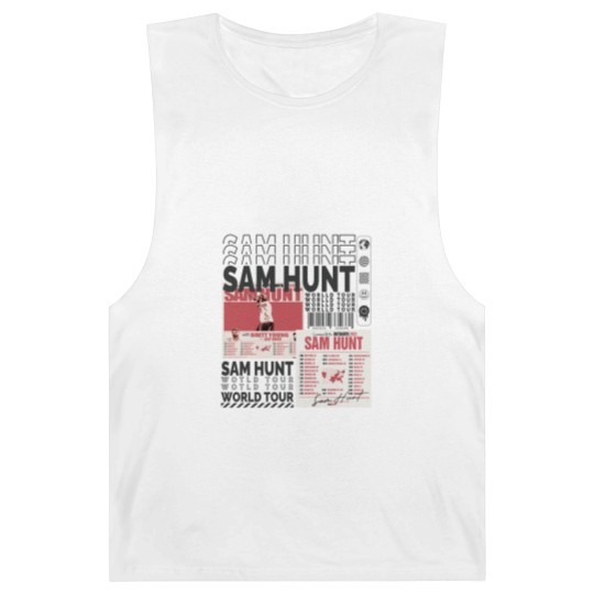 Discover Sam Hunt Music Barnard Tanks 90s Y2K Merch Vintage Barnard Tanks