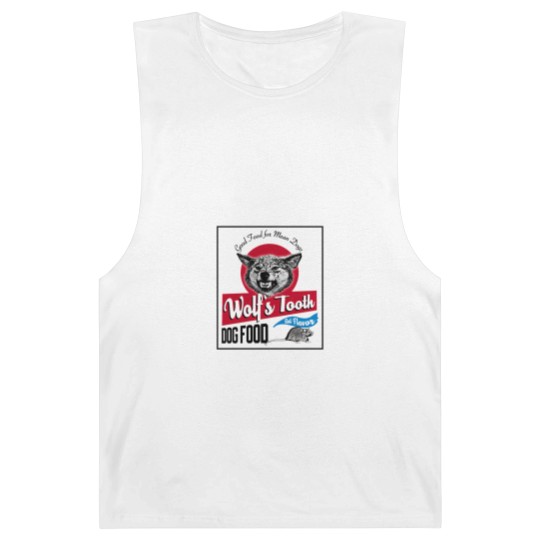 Discover Wolfs Tooth Mean Dog Food Once Upon A Time In Hollywood Men's Barnard Tanks