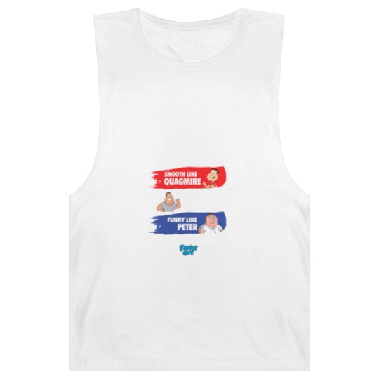 Discover Family Guy Barnard Tanks, Smooth Like Quagmire Barnard Tanks, Brave Like Joe Barnard Tanks