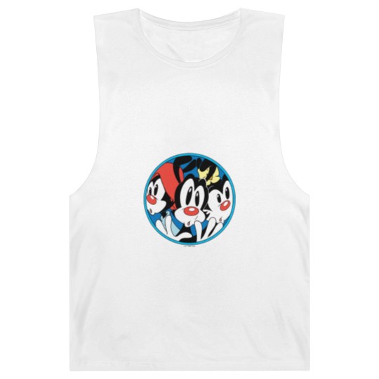 Discover Animaniacs | Warner Siblings Circle Graphic Barnard Tanks