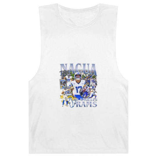 Discover Vintage 90s Graphic Style Puka Nacua Barnard Tanks Football Barnard Tanks