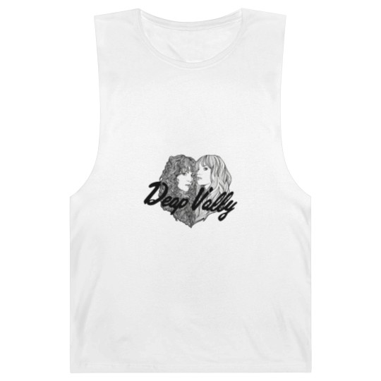 Discover Deap Vally Heart Fitted Barnard Tanks