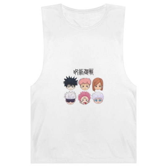 Discover Jujutsu Satoru Chibi Barnard Tanks