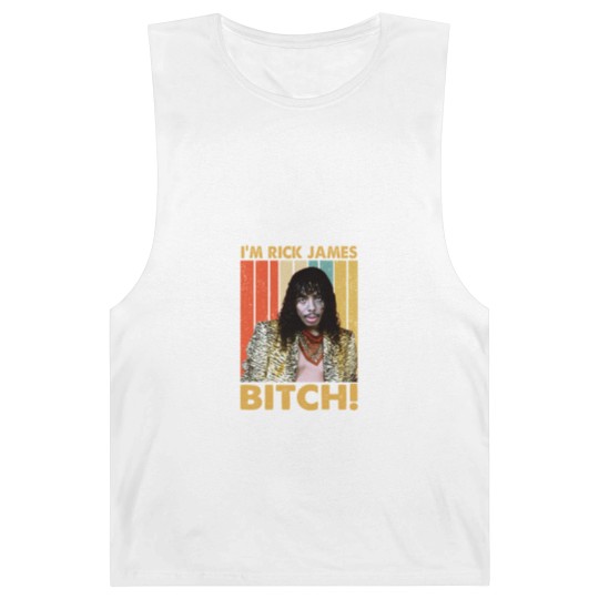 Discover Vintage I'm Rick James Bitch Essential Barnard Tanks