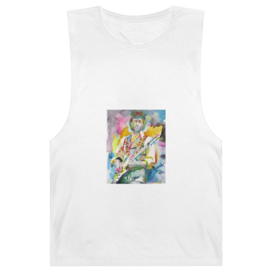 Discover ERIC CLAPTON watercolor portrait .2 - Eric Clapton - Barnard Tanks