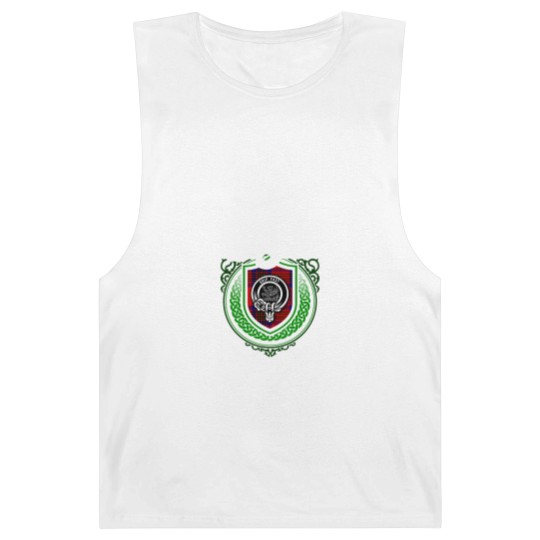 Discover Clan Leslie Scottish Tartan Barnard Tanks