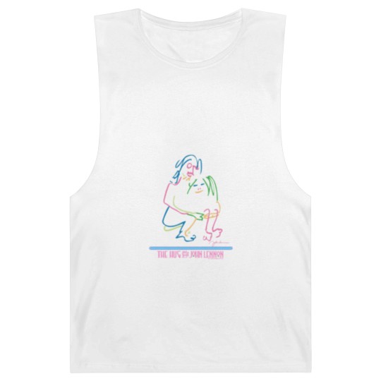 Discover Vintage J Lennon "The Hug" Barnard Tanks