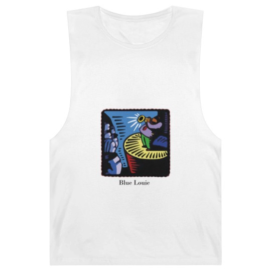 Discover Chandler Blue Louie Barnard Tanks