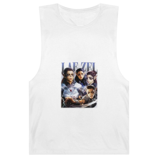 Discover Vintage 90s Style Lae'zel - Baldurs Gate 3 Gift For Fan Unisex Barnard Tanks S-5XL