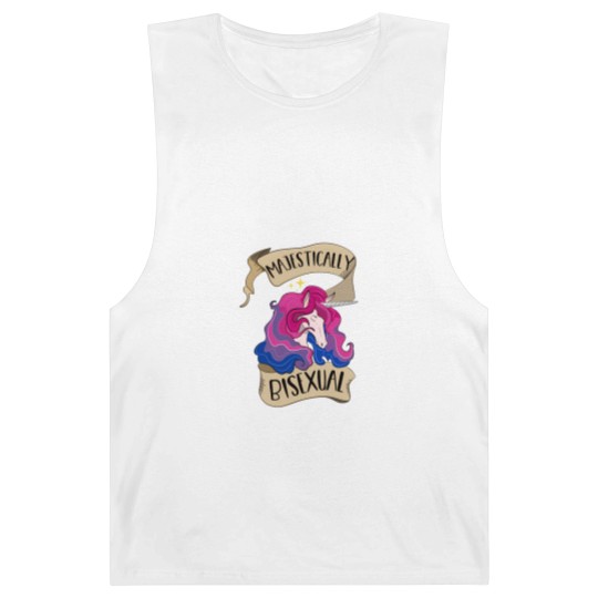 Discover Majestically Bisexual Unicorn - Bisexual Pride - Barnard Tanks