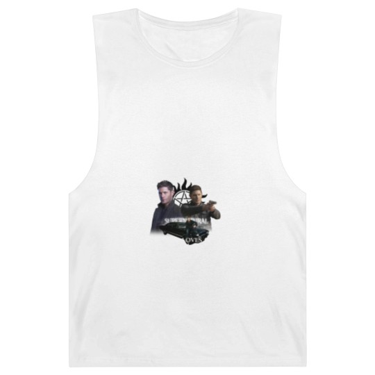 Discover Supernatural Barnard Tanks, Winchester Brothers Barnard Tanks, Supernatural Barnard Tanks