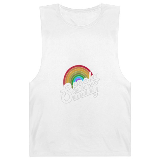 Discover Spooky Scary Sunday Barnard Tanks, Spooky Sunday Unisex