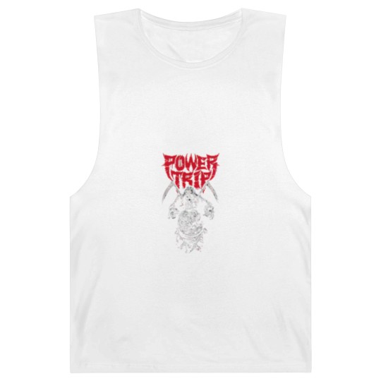 Discover Power Trip Short Sleeve Barnard Tanks, Vintage Power Trip Barnard Tanks, Retro Power Trip Barnard Tanks