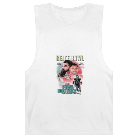 Discover Vintage Kelce Bowl Barnard Tanks, Travis Kelce and Jason Kelce Bowl Barnard Tanks