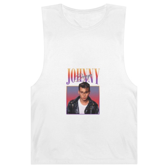 Discover Retro Johnny Depp Barnard Tanks, Johnny Depp Merch Barnard Tanks