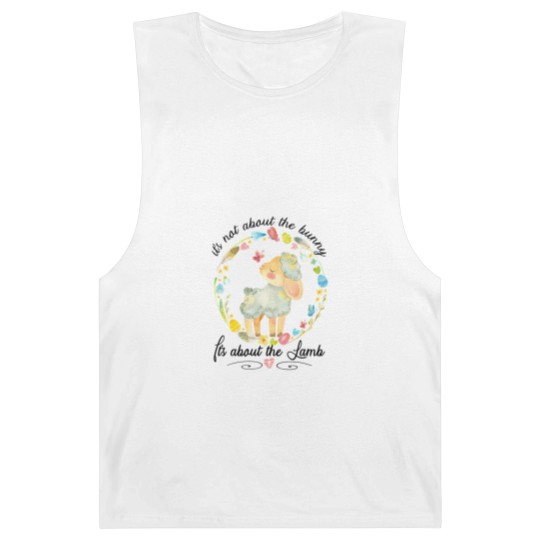 Discover Christian Easter Not About The Bunny Floral Lamb Barnard Tanks