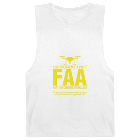 Discover FAA Certified Drone Pilot Funny Gift Barnard Tanks