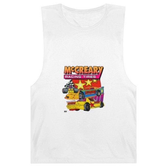 Discover Vintage 1990s McCreary Racing Tire Neon Barnard Tanks